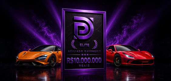 Premiação Ferrari ou McLaren do plano de carreira DayProfit Afiliados