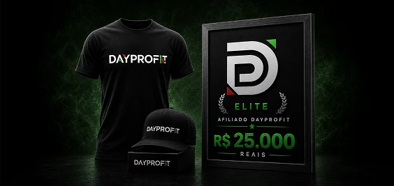 Premiação Kit DayProfit do plano de carreira DayProfit Afiliados