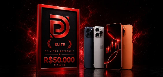 Premiação iPhone 17 Pro Max do plano de carreira DayProfit Afiliados